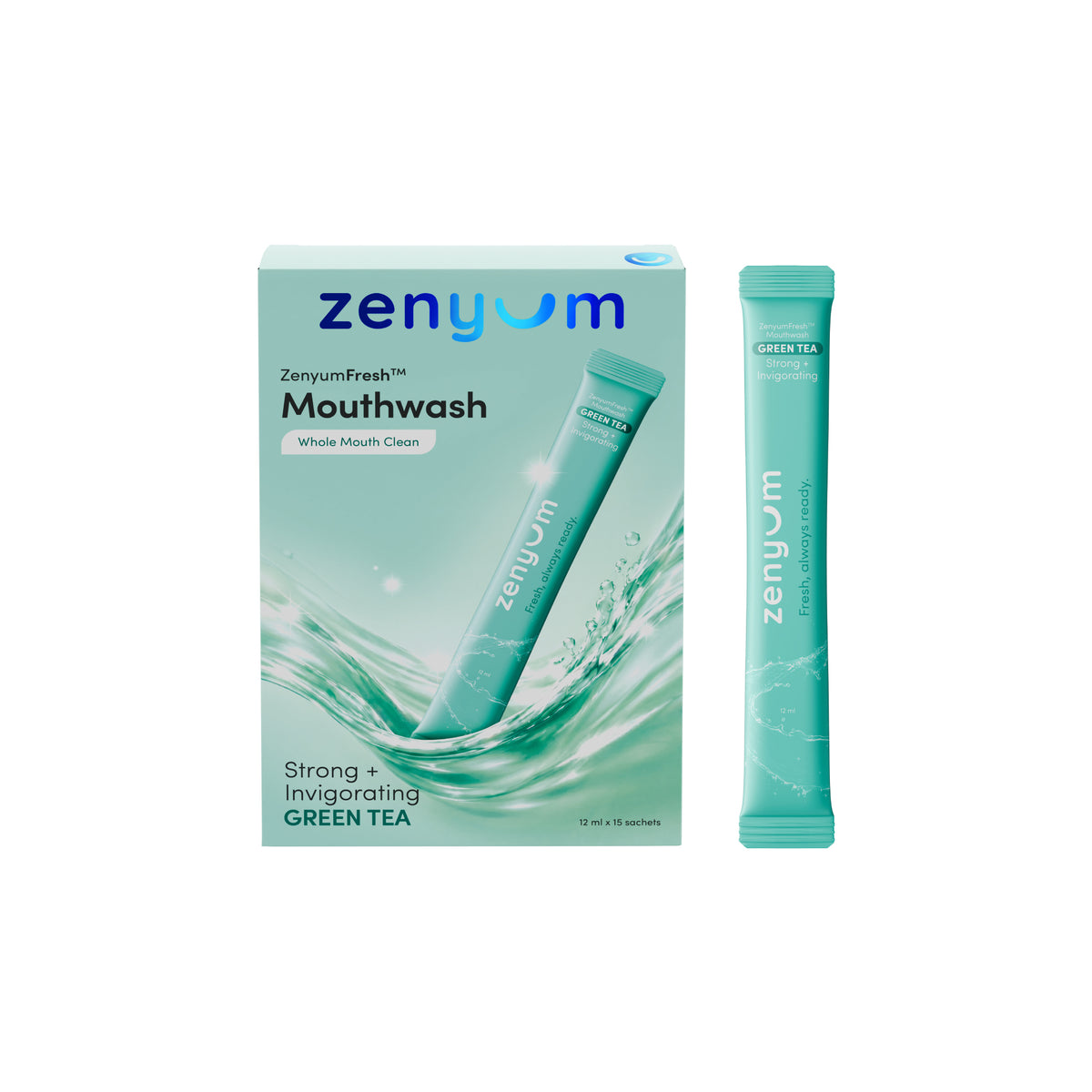 ZenyumFresh™ Mouthwash sachet - Test