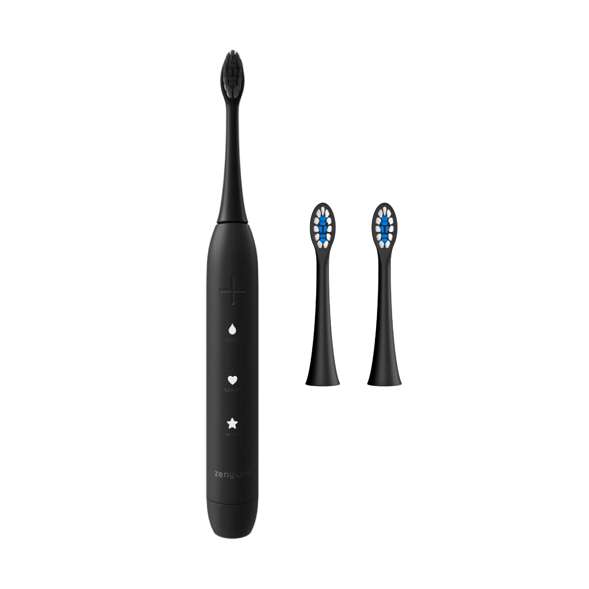 ZenyumSonic™ 音波振動牙刷 + 溫和潔淨刷頭 2件裝
