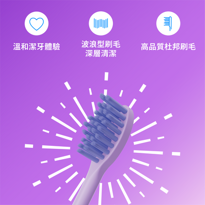 ZenyumSonic™ Spark 替換刷頭組(2入)