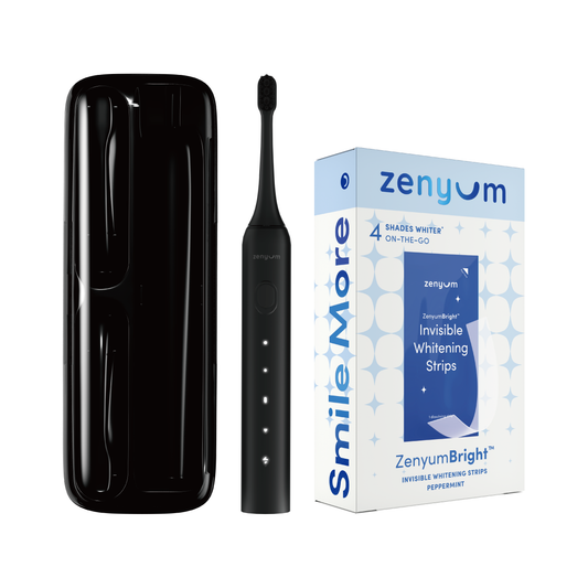 ZenyumSonic™ Go 綻雅隨身版音波振動電動牙刷亮白美齒組